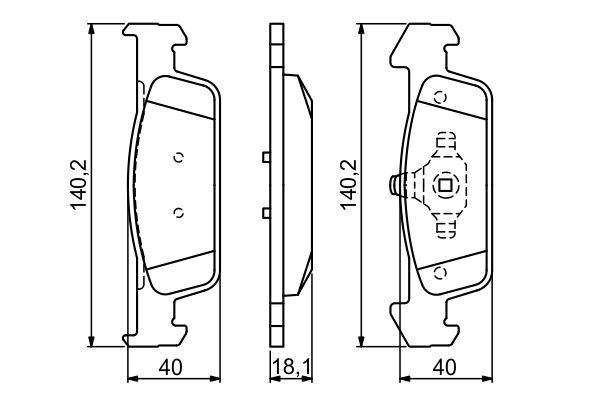 Renault Stepway 2012-2016 Arası 1.6 Bosch Marka Ön Balata