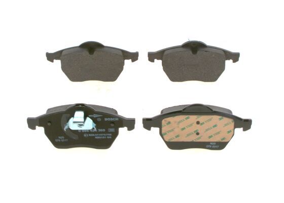 Opel Vectra 1995-2004 Arası 1.6 i, 1.8 i 16V, 2.5 i V6, 1.7 TD, 1.6 i 16V, 2.0 i 16V Bosch Marka Ön Balata