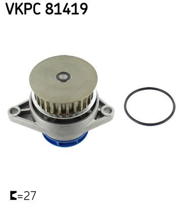 Volkswagen Polo 1994-2001 Arası 120 1.6 16V GTI, 1.6 16V GTI SKF Marka Devirdaim Su Pompası