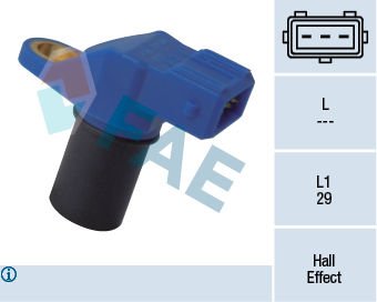 Citroen Evasion 1994-2002 Arası 2.0 16V FAE Marka Eksantrik Devir Sensörü