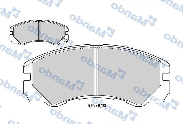 Opel Frontera 1998-2004 Arası 2.2 DTI, 2.2 i, 3.2 i Mando Marka Ön Balata