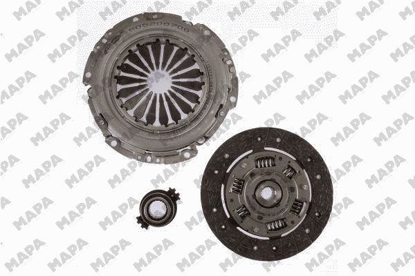 Peugeot 106 1996-2005 Arası 1.6 i, 1.6 S16 Mapa Marka Debriyaj Seti
