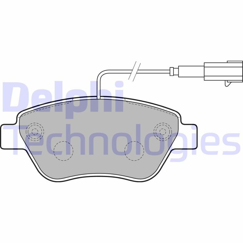 Fiat Punto 2012-2016 Arası 1.4, 1.2, 1.3 D Multijet Delphi Marka Ön Balata