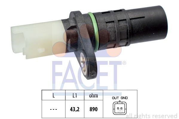 Renault Latitude 2010-2014 Arası 2.0 dCi 150 Facet Marka Krank Sensörü