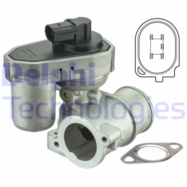 Ford Mondeo 2000-2007 Arası 2.2 TDCi Delphi Marka EGR Valfi