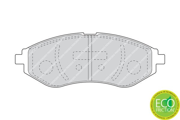 Chevrolet Kalos 2003-2009 Arası 1.4 Ferodo Marka Ön Balata