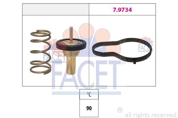 Egea 1.6 E-Torq Termostat Graf FACET-7.7990