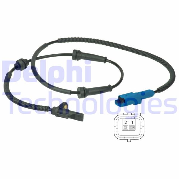Citroen C3 2009-2013 Arası 1.6 HDi 110 Delphi Marka Ön Abs Sensörü