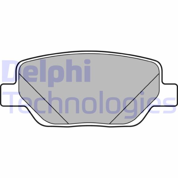 Fiat Egea 2015-2020 Arası 1.4 Delphi Marka Arka Balata
