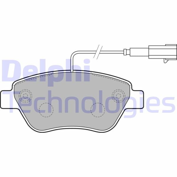 Fiat 500 2007-2011 Arası 1.4 Delphi Marka Ön Balata