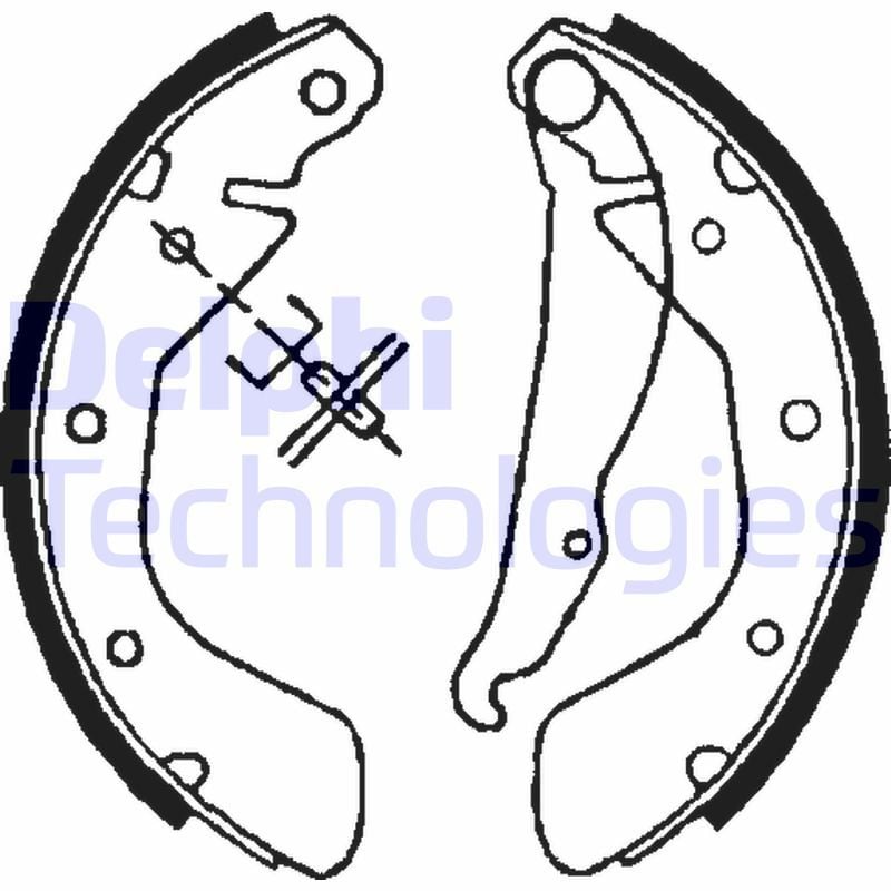 Opel Vectra 1988-1995 Arası 1.6 i, 1.6, 1.8 i Cat, 1.6 S, 1.7 TD, 1.7 D, 1.6 i Cat Delphi Marka Pabuçlu Balata