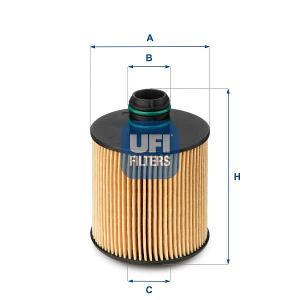 Fiat Idea 2003-2007 Arası 1.6 D Multijet Ufi Marka Yağ Filtresi