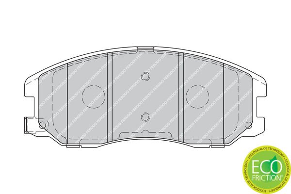 Chevrolet Captiva 2006-2010 Arası 2.2 D Ferodo Marka Ön Balata