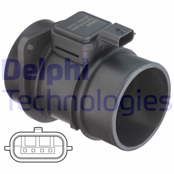 Dacia Sandero 2008-2012 Arası 1.5 dCi Delphi Marka Hava Debimetresi