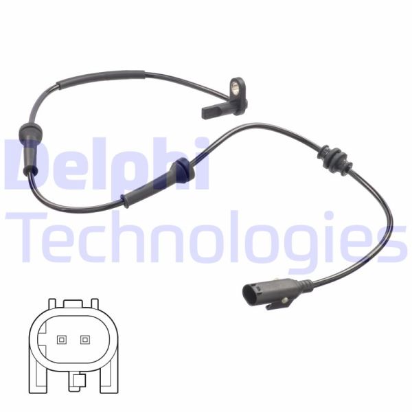 Fiat Linea 2006-2010 Arası 1.4 T-Jet Delphi Marka Ön Abs Sensörü