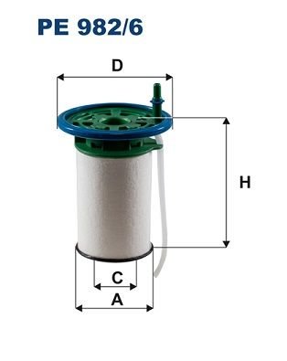 Citroen Jumper 2006-2010 Arası 2.0 BlueHDi 160 Filtron Marka Yakıt Filtresi
