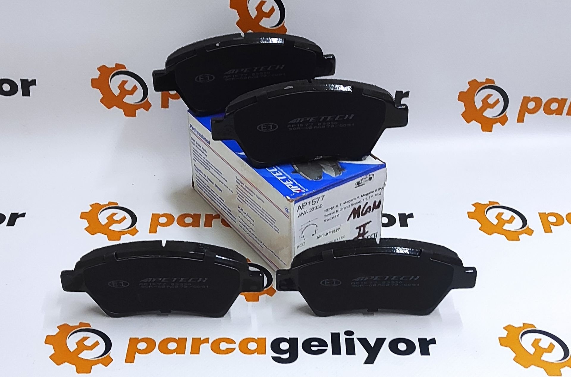 Megane II 1.5 Ön Fren Balatası Apetech APT-AP1577
