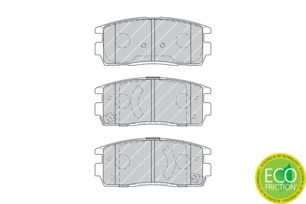 Chevrolet Captiva 2006-2010 Arası 2.4 Ferodo Marka Arka Balata