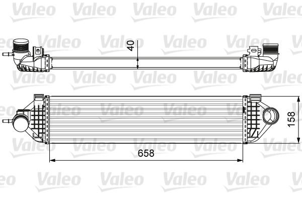 Ford Galaxy 2006-2015 Arası 1.6 EcoBoost Valeo Marka Turbo Radyatörü