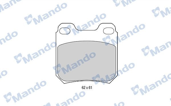 Opel Omega 1986-2005 Arası 2.0, 2.3 TD Interc., 1.8, 1.8 S, 3.0, 1.8 N, 2.3 D Mando Marka Arka Balata