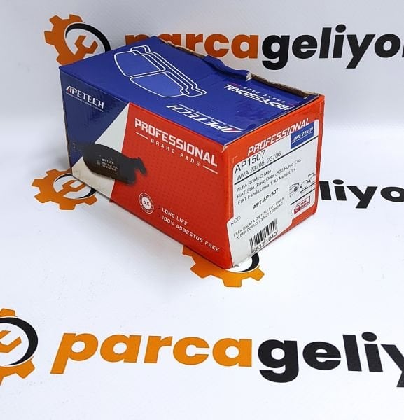 Grande Punto 1.2 Benzinli Ön Fren Balatası Apetech APT-AP1507