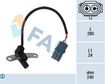 Renault Express 1985-2001 Arası 1.4 FAE Marka Krank Sensörü