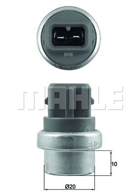 Volkswagen Polo 1995-2009 Arası 90 1.8 Mahle Marka Hararet Müşürü