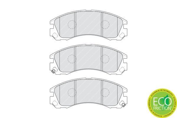 Peugeot 4007 2007-2013 Arası 2.2 HDi, 2.4 16V Ferodo Marka Ön Balata