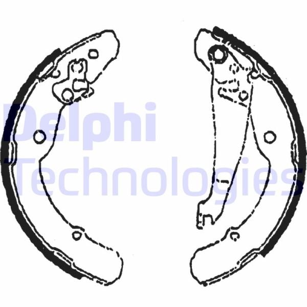 Seat Inca 1995-2003 Arası 1.4 i, 1.9 D Delphi Marka Pabuçlu Balata