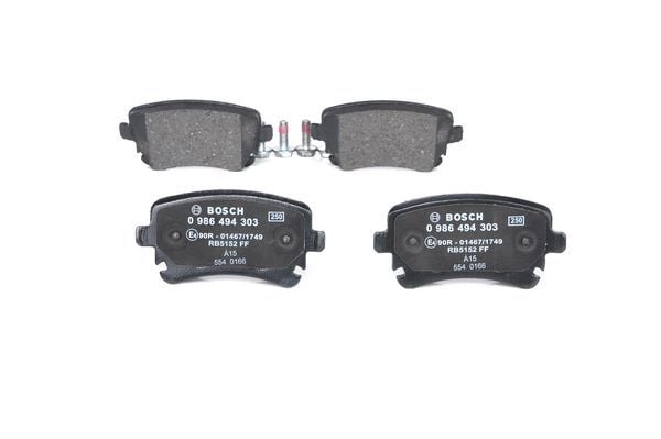 Audi A6 2004-2011 Arası 3.2 FSI Bosch Marka Arka Balata