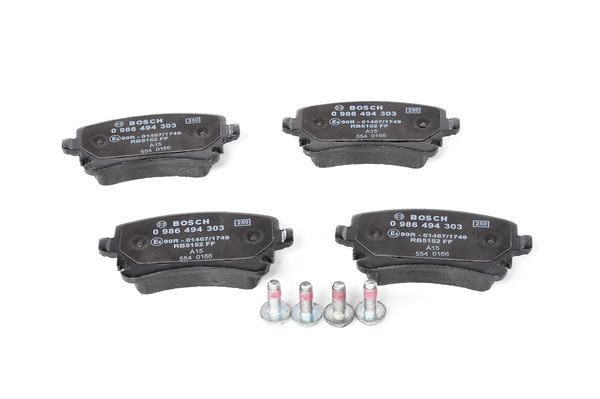 Audi A6 2004-2011 Arası 3.2 FSI Bosch Marka Arka Balata