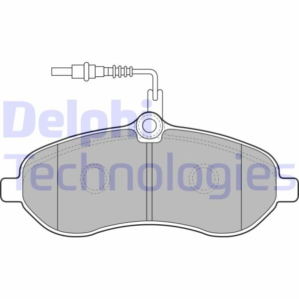 Peugeot Expert 2007-2011 Arası 2.0 HDi 130 Delphi Marka Ön Balata