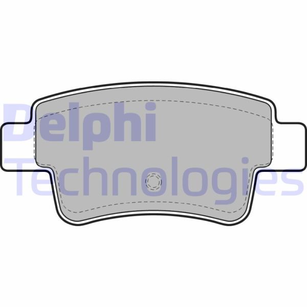 Citroen C4 2006-2015 Arası 1.6 16V Delphi Marka Arka Balata