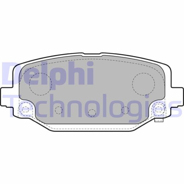 Volkswagen Routan 2008-2013 Arası 3.6, 4.0, 3.8 Delphi Marka Arka Balata
