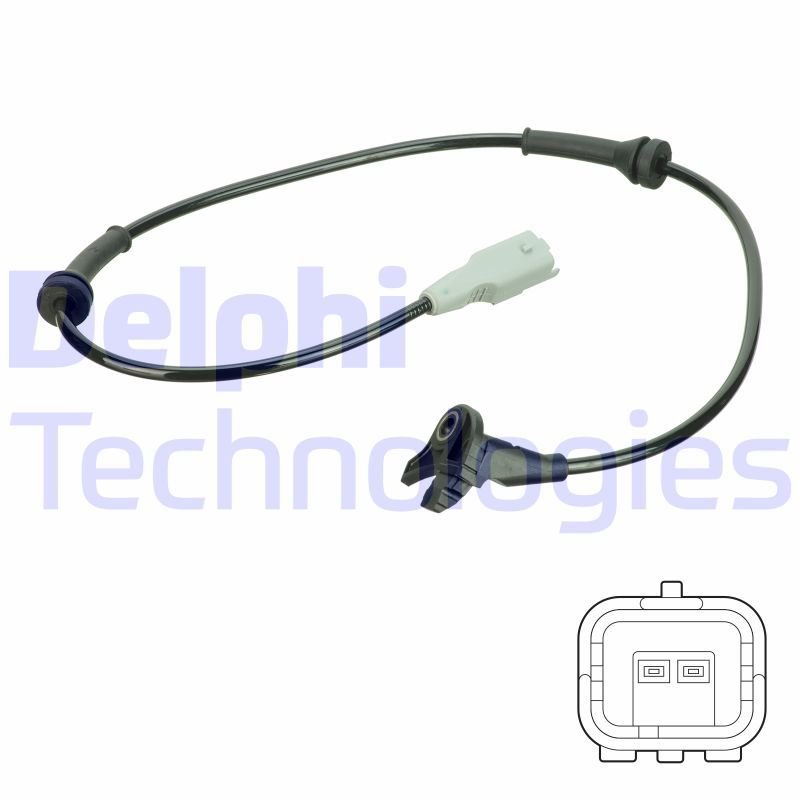 Citroen C4 2004-2014 Arası 2.0 HDi / BlueHDi 150 Delphi Marka Ön Abs Sensörü
