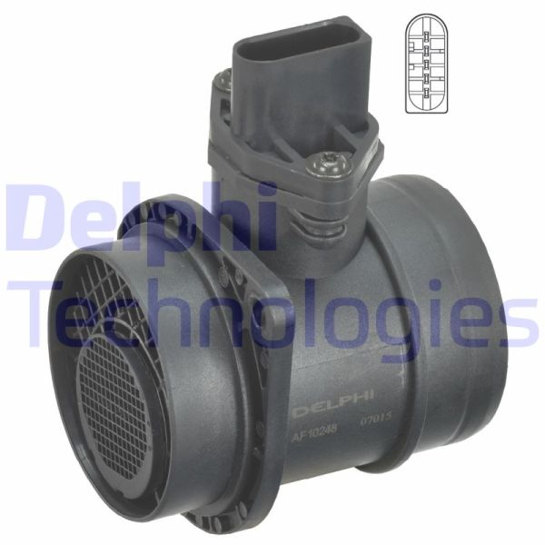 Volkswagen Bora 1998-2013 Arası 1.9 TDI Delphi Marka Hava Debimetresi