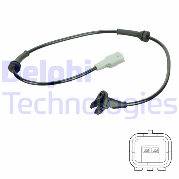 Citroen C4 2004-2014 Arası 1.6 THP 155 Delphi Marka Ön Abs Sensörü