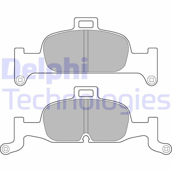 Audi A4 2015-2019 Arası 2.0 TDI Delphi Marka Ön Balata