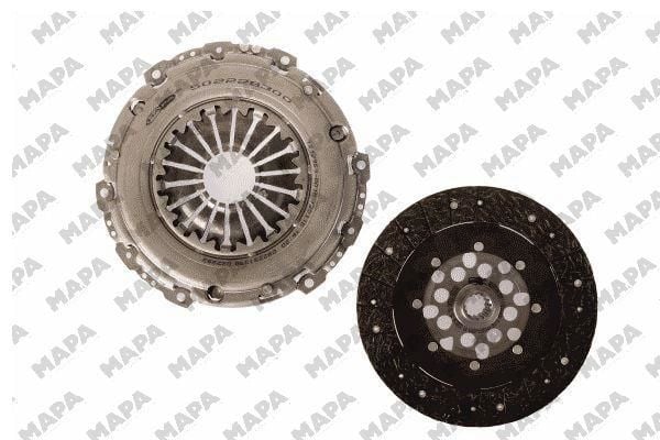 Opel Vectra 2002-2009 Arası 2.2 16V, 2.0 DTI 16V Mapa Marka Volanlı Debriyaj Seti