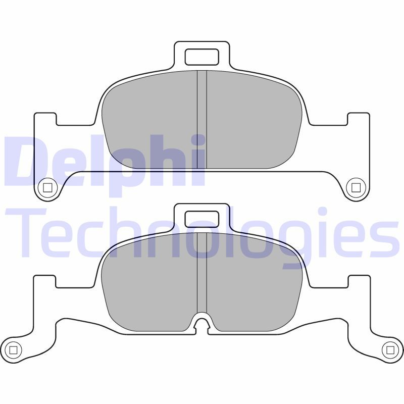 Audi A4 2015-2019 Arası 2.0 TFSI quattro Delphi Marka Ön Balata
