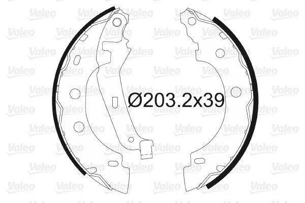 Renault Kangoo 1997-2001 Arası D 55 1.9 Valeo Marka Pabuçlu Balata