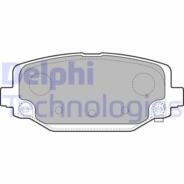Fiat Freemont 2011-2015 Arası 2.0 JTD 4x4, 2.0 JTD, 3.6 4x4 Delphi Marka Arka Balata