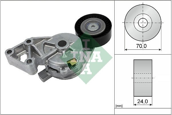 Ford Galaxy 1995-2006 Arası 1.9 TDI INA Marka Vantilatör Kayış Gergi Rulmanı