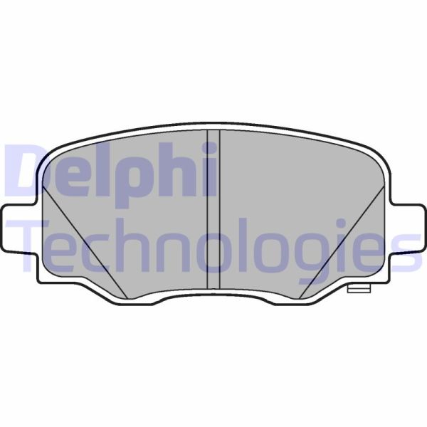 Fiat 500L 2012-2016 Arası 1.6 D Multijet Delphi Marka Arka Balata