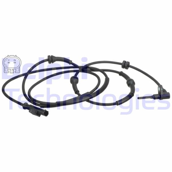 Alfa Romeo 147 2000-2010 Arası 2.0 16V T.SPARK, 1.9 JTDM 16V, 1.9 JTD 16V, 1.9 JTD, 1.6 16V T.SPARK ECO, 1.6 16V T.SPARK, 1.9 JTDM 8V Delphi Marka Abs Sensörü
