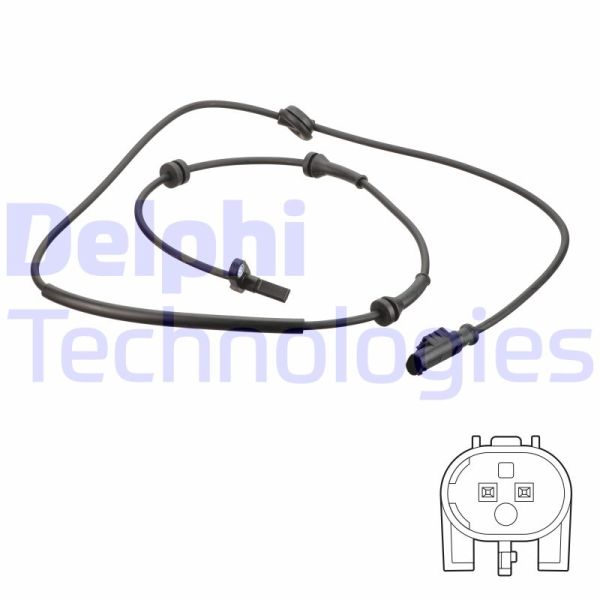 Alfa Romeo Gt 2003-2010 Arası 2.0 JTS Delphi Marka Arka Abs Sensörü
