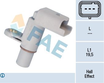 Citroen C5 2001-2005 Arası 2.0 16V HPi, 3.0 V6 FAE Marka Eksantrik Devir Sensörü