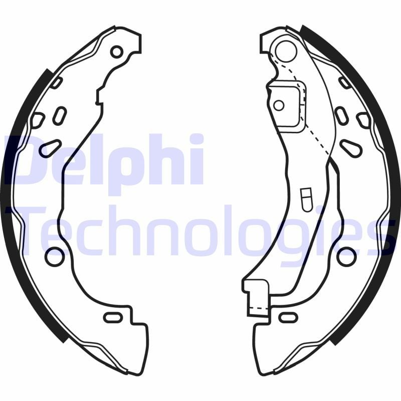 Dacia Logan 2004-2008 Arası 1.4 MPI LPG, 1.5 dCi, 1.6 MPI 85, 1.2 16V Delphi Marka Pabuçlu Balata