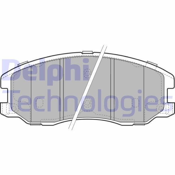 Chevrolet Captiva 2006-2010 Arası 2.4 Delphi Marka Ön Balata