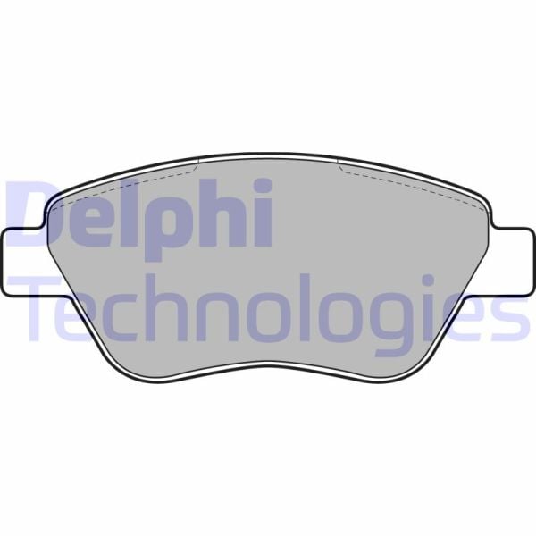 Fiat Idea 2003-2007 Arası 1.4 LPG, 1.2 16V, 1.4 16V, 1.3 D Multijet Delphi Marka Ön Balata